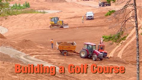 Golf course builder